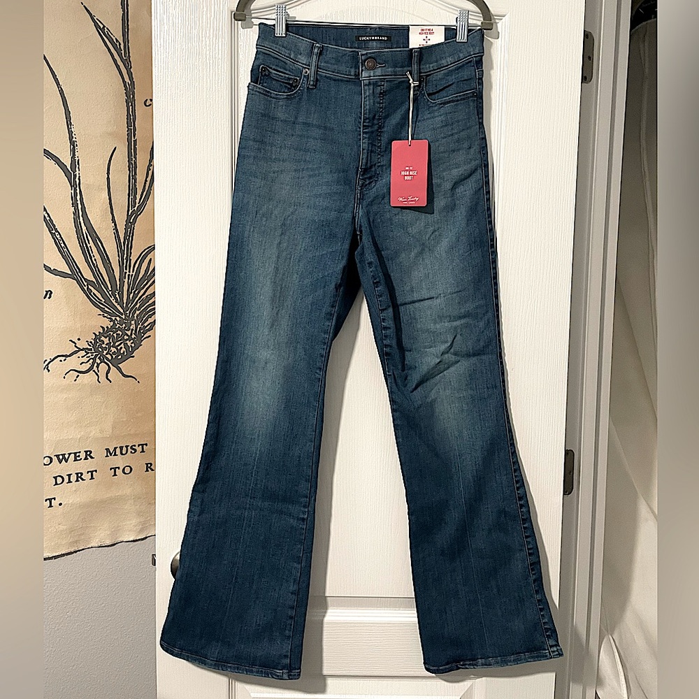 Lucky Brand, Size 4, Denim, High Rise Boot Jean, NWT - Picture 1 of 4